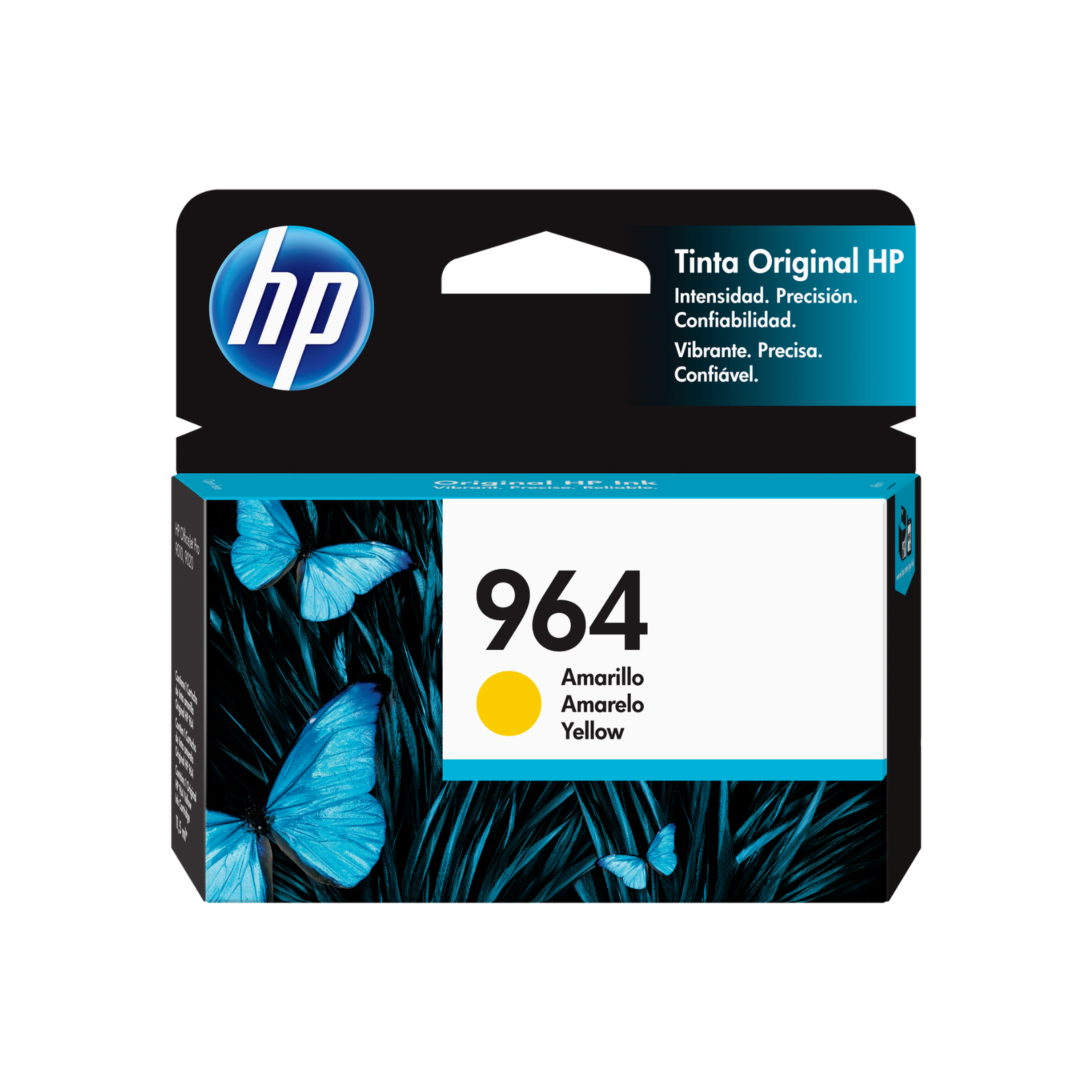 Cartucho de tinta HP 964 Yellow (3JA52AL) OfficeJet 9010/9020 700 Pag.