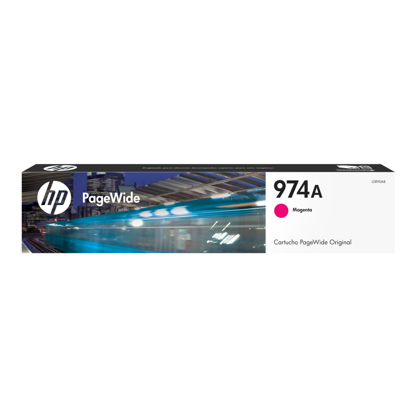 Cartucho de tinta HP 974A Magenta (L0R90AL) PageWide 452DW/577DW 3000 Pag.