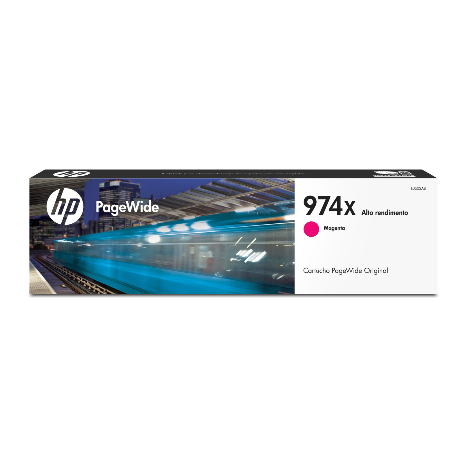 Cartucho de tinta HP 974X Magenta (L0S02AL) PageWide 452DW/577DW 7000 Pag.