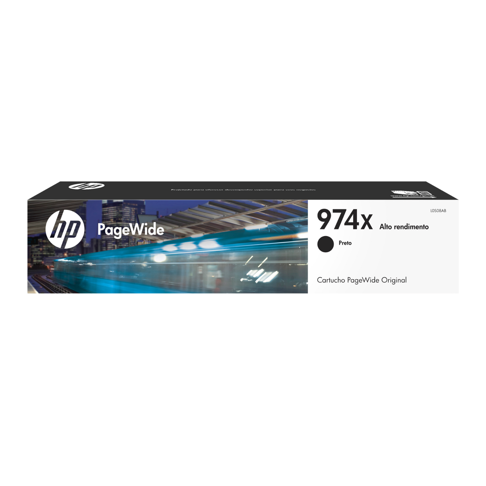 Cartucho de tinta HP 974X Negro (L0S08AL) PageWide 452DW/577DW 10000 Pag.