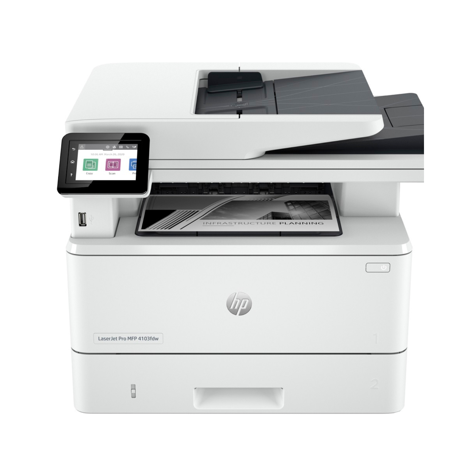 Impresora Multifuncional HP LaserJet Pro MFP 4103fdw (2Z629A)