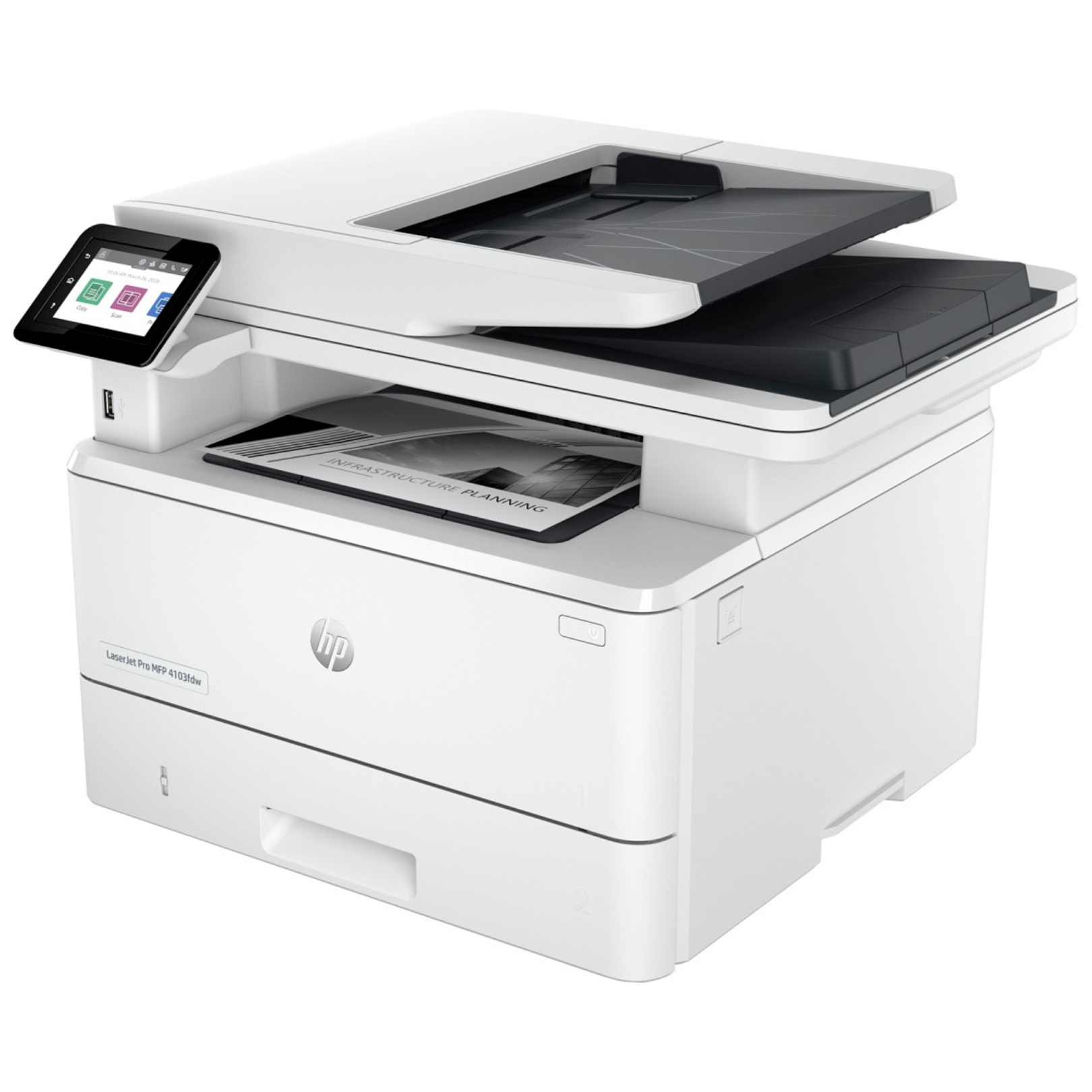Impresora Multifuncional HP LaserJet Pro MFP 4103fdw (2Z629A)